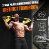 Yes4All Pull Up Bar Wall Mounted – Multifunctional Wall Mounted Pull Up Bar for Home Gym Workout Strength Training Equipment(B. Standard – Orange)