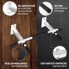 Yes4All Pull Up Bar Wall Mounted – Multifunctional Wall Mounted Pull Up Bar for Home Gym Workout Strength Training Equipment(C. Standard – White)