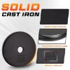 Yes4All Standard 1″ Cast Iron Weight Plate – Ideal for Strength Training – Multiple Weight: 5LB to 25LB (Single & Set of 4)(1-Inch Center)