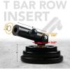 Yes4All T-Bar Row Plate Post Insert Landmine Attachment – Fit 1″ & 2” Olympic Bars – Full 360° Swivel & Easy to Install(G. Combo Viking Press & T Bar Row Insert Black)