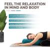 Yes4All Triple-Layer Sponge Yoga Bolster Pillow for Restorative Yoga & Meditation – Versatile Yoga Support Pillow, Balance & Poses Modification(B. Emerald)