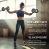 Yes4All Urethane Dumbbell with Anti-Slip Knurled Handle 5-50 LB for Muscle Building – Sold Individually(H1. 40 Pounds)