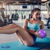 Yes4All Weighted Toning Balls for Exercise, Soft Medicine Balls for Exercise, Pilates, Yoga, Balance, Flexibility, 2-10lbs(A. (2lbs x2) Pair – Blue)