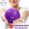 Yes4All Weighted Toning Balls for Exercise, Soft Medicine Balls for Exercise, Pilates, Yoga, Balance, Flexibility, 2-10lbs(E. (8lb x 2) Pair- Purple)