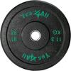 Yes4All 2″ Bumper Plate, 10-190 LB Olympic Rubber Weight Plate with Steel Hub for WeightLifting, Strength Training, Home Gym, Less Impact, Absorb Bounce & Shock, Multiple Options(25LB)