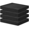 Yes4All Balance Pad, Nonslip TPE Foam Balance Pad with Upgraded Sizes – L, XL, XXL Balance Mat for Fitness, Yoga & Stability Training – Multicolor Options(A1.Set 4pcs Black – L)