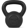 Yes4All Cast Iron Kettlebell, Strength Training Kettlebells 5-80 Lb (5,10,15,20,25,30,35,40,45,50,60,70,80 Lb) for Full Body Workout, Push up, Strength Training – Single & Kettlebell Set of 2 for Men(F.Black 30lbs)