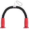 Yes4All Deluxe Tricep Rope Cable Attachment, 27 & 36 inch with 4 Colors, Exercise Machine Attachments Pulley System Gym Pull Down Rope with Carabiner(I. Tricep Rope Ergonomic)