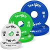 Yes4All Fractional Weight Plates Set, Available In Steel And Rubber, Set of 2/4/6 Plates in 1.25LB, 2.5LB, or 5LB Sizes, Micro Change Plates for Dumbbell and Olympic Barbell Weightlifting(L. 17.5LB – (1.25 + 2.5 + 5LB) x 2pcs (Rubber))