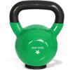 Yes4All Kettlebells Rubber Base, Kettlebell Set for Women, Strength Training Kettlebells Weights (10-65 lbs)(M. 55LB – Grass Green)