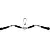 Yes4All Neutral Paddle Grip LAT Pull Down Bar, Range of Motion Spreader Handle Cable Attachments(Curl Pull Down Bar 30 Inches)