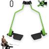 Yes4All Neutral Paddle Grip LAT Pull Down Bar, Range of Motion Spreader Handle Cable Attachments(Spreader Bar Attachment)