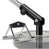 Yes4All T-Bar Row Plate Post Insert Landmine Attachment – Fit 1″ & 2” Olympic Bars – Full 360° Swivel & Easy to Install(D. Combo T-Bar Row Insert + Double D Handle)