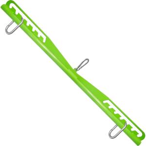 Yes4All Neutral Paddle Grip LAT Pull Down Bar, Range of Motion Spreader Handle Cable Attachments(Long Bar – Press Down Attachment)