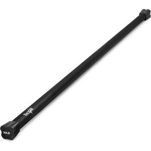 Yes4All Total Body Workout Weighted Bar, Resistance Band Bar, Racks for Strength Training, Exercise Bar for Yoga in Home and Gym – Single/Combo(H. 30lbs)