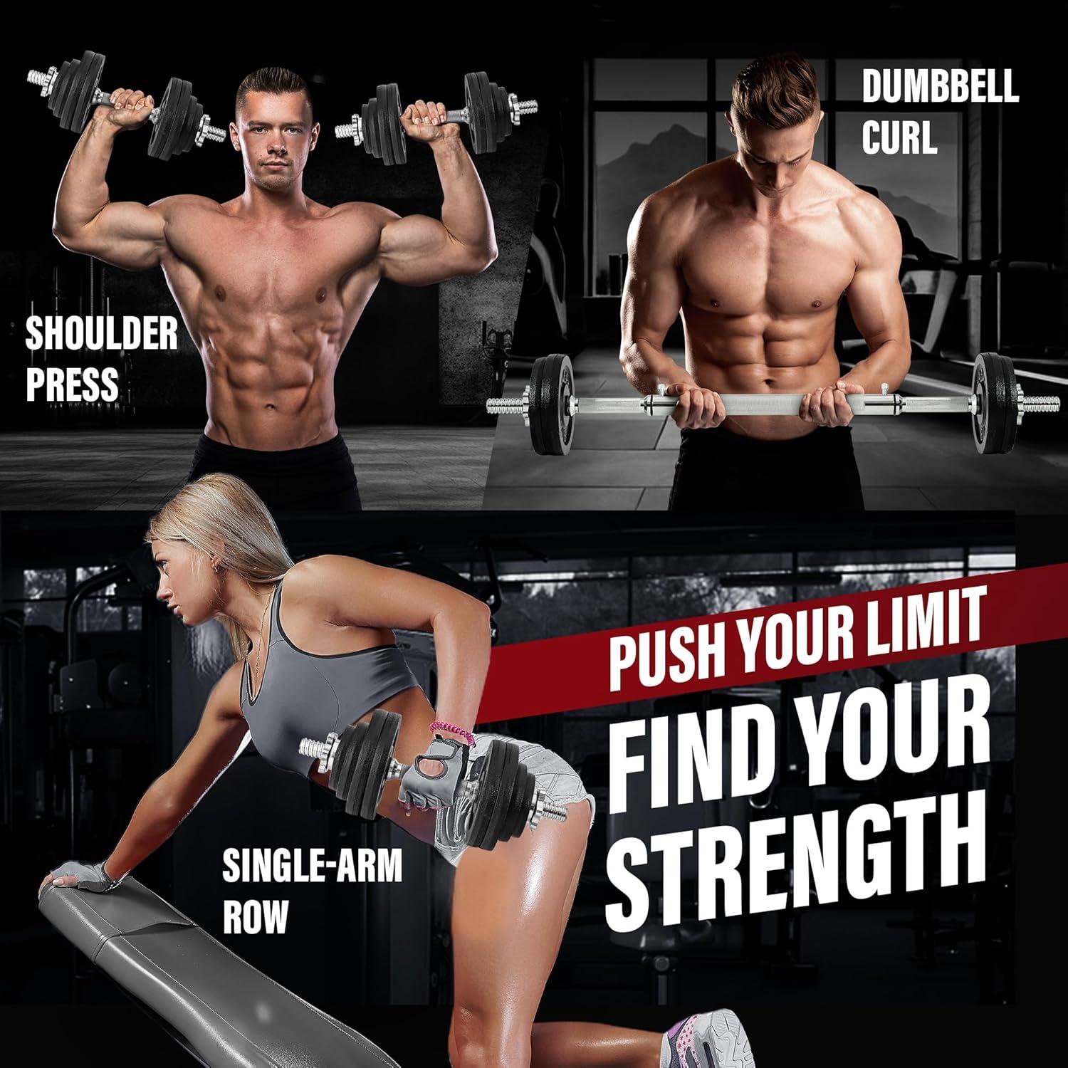 image:imageYes4All Dumbbell Cast Iron Adjustable
