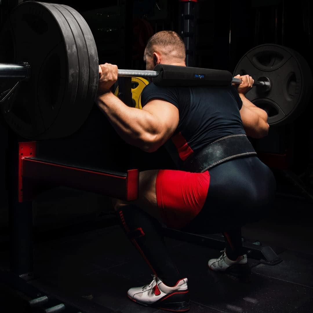 image:imageYes4All Ergonomic Foam Bar Pad Olympic Barbell Squat amp Neck Pad for Squats Hip Thrusts amp Weight Lifting BarB Bar Pad