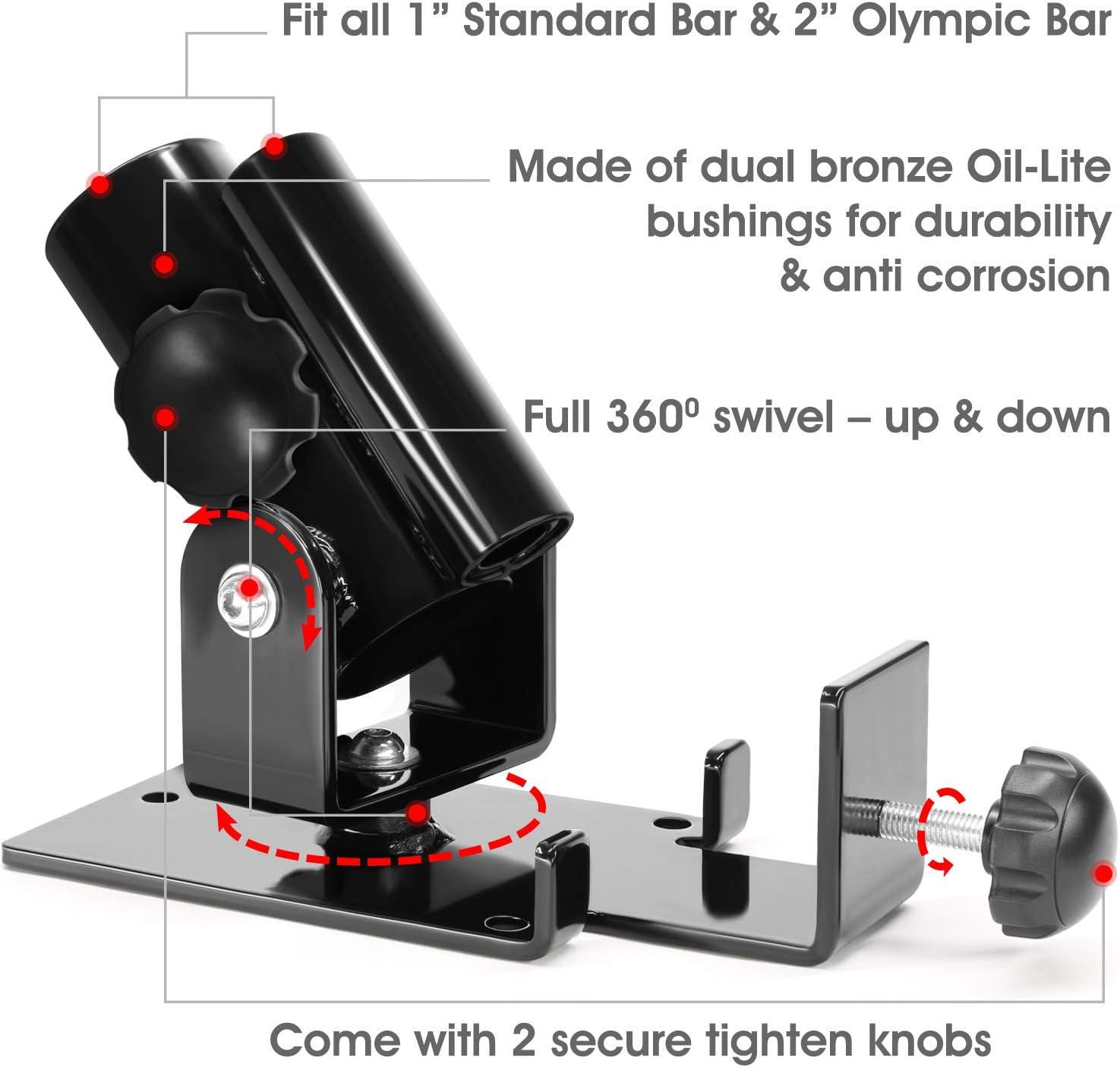image:imageYes4All Exercise Machine Adjustable T Bar Row Attachment D Row HandleLandmine Handle Attachment with Textured Rubber HandlesD Combo T bar Row Double Grip Row