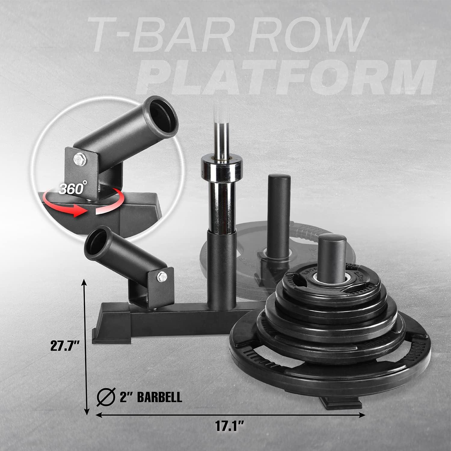 image:imageYes4All Exercise Machine Adjustable T Bar Row Attachment D Row HandleLandmine Handle Attachment with Textured Rubber HandlesF Premium T Bar Row Multifunction
