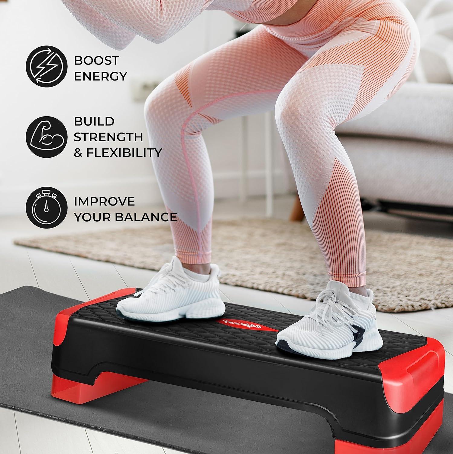 image:imageYes4All Multifunction Step Platform Red