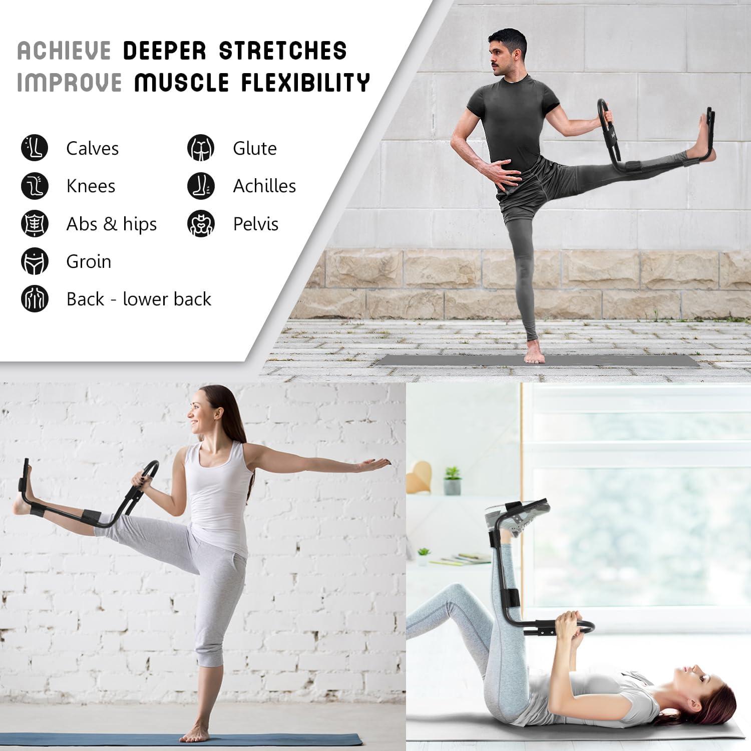 image:imageYes4All Original Hamstring Stretcher Device Adjustable amp Portable Hamstring amp Calf Stretcher Reduces Pain amp Provides Deep Knee Stretch