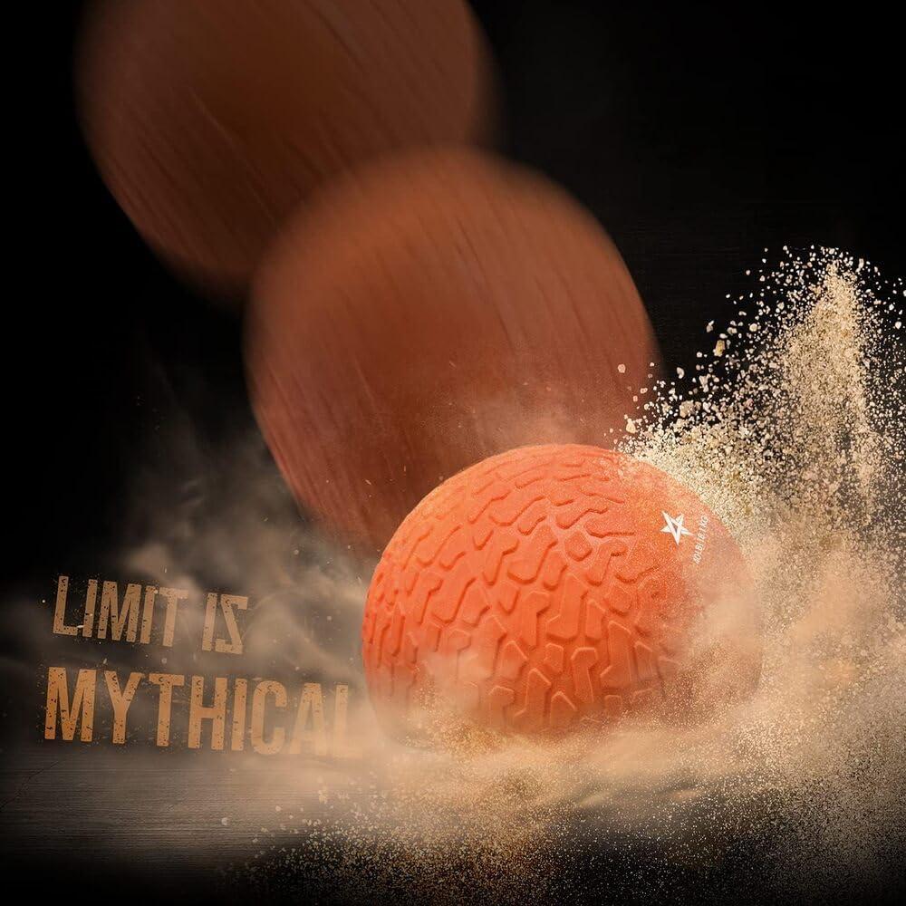 image:imageYes4All Slam Balls 1040lb Weighted Ball Weight Durable PVC Sand Filled Workout Dynamic Slam Ball for Core StrengthenOrange Beast