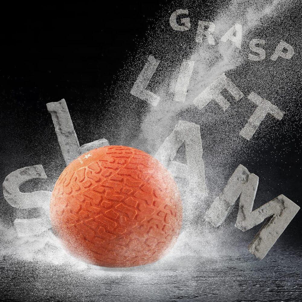image:imageYes4All Slam Balls 1040lb Weighted Ball Weight Durable PVC Sand Filled Workout Dynamic Slam Ball for Core StrengthenOrange Beast