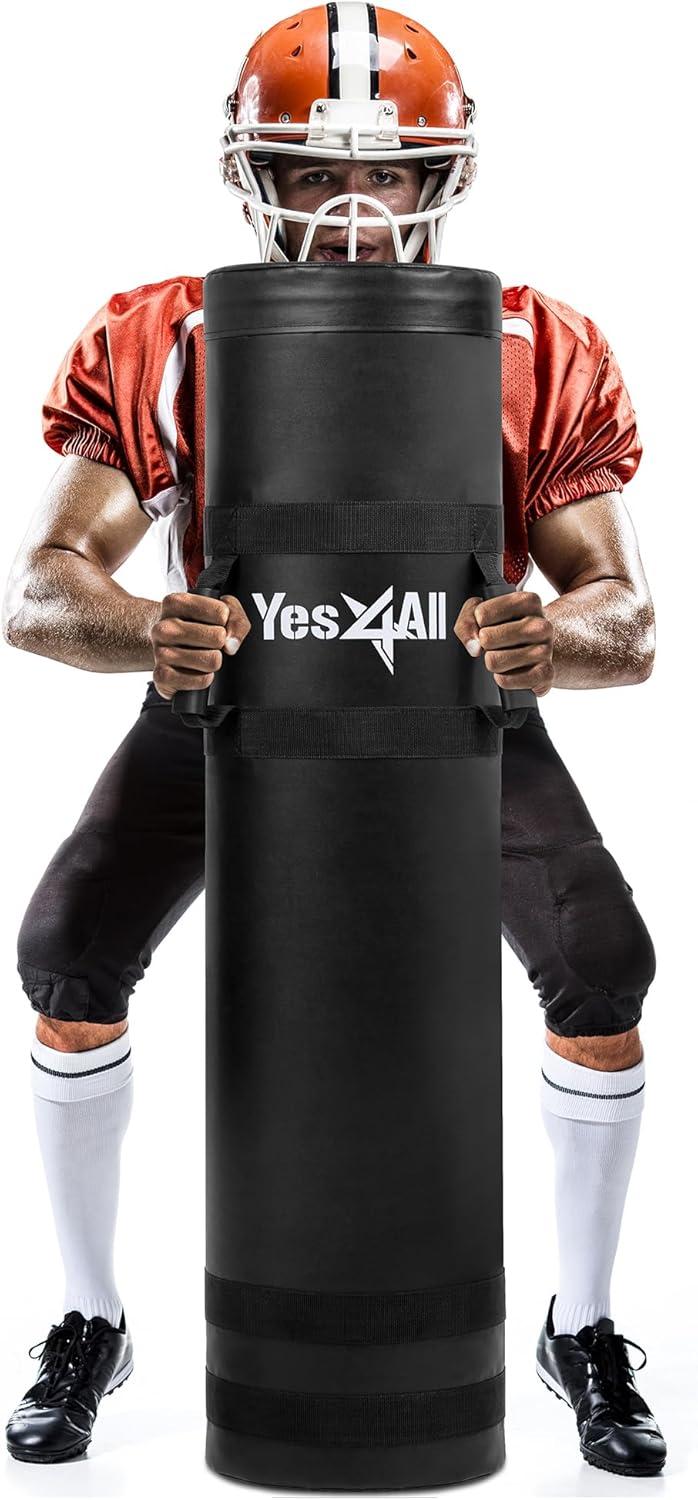 image:imageYes4All Tackling Dummies for Youngth Football 11lbs 20lbs Leather Block and Tackle Dummies for Contact Drills Martial Arts11LBS