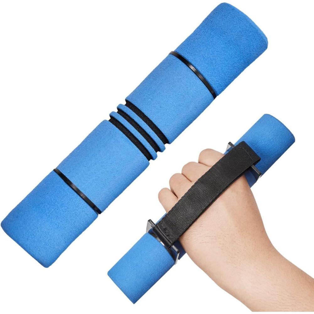 image:imageYes4All Adjustable Dumbbell Hand Weights Set Of 2 Perfect for Womens Walking or Travel Exercise with Adjustable Straps Foam Cover and Color Coded Weight 2lbs 3lbs or 4lbs Anti SlipSet of Hand Weights  4LBS  Blue