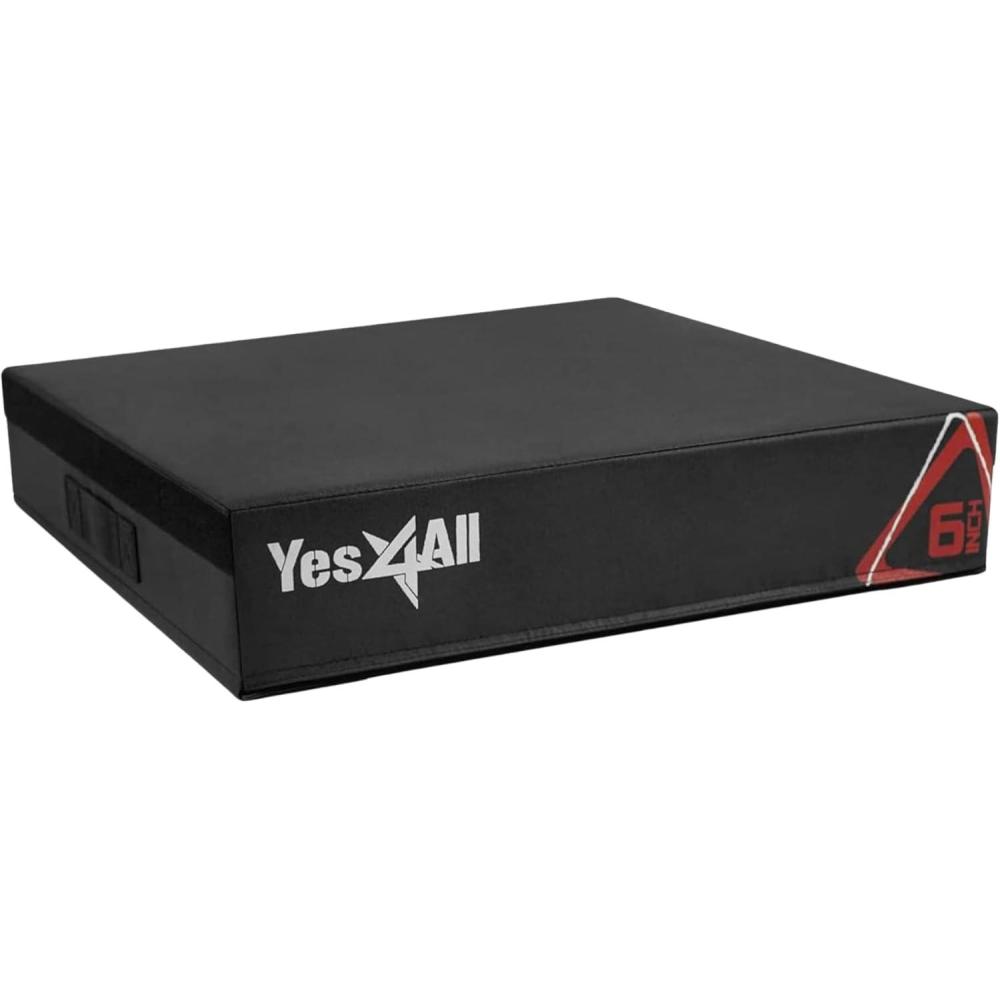 image:imageYes4All Adjustable Soft Plyo Box Jumping Trainer For Plyometric Exercises and Conditioning Multiple Height VariationsA Black 6