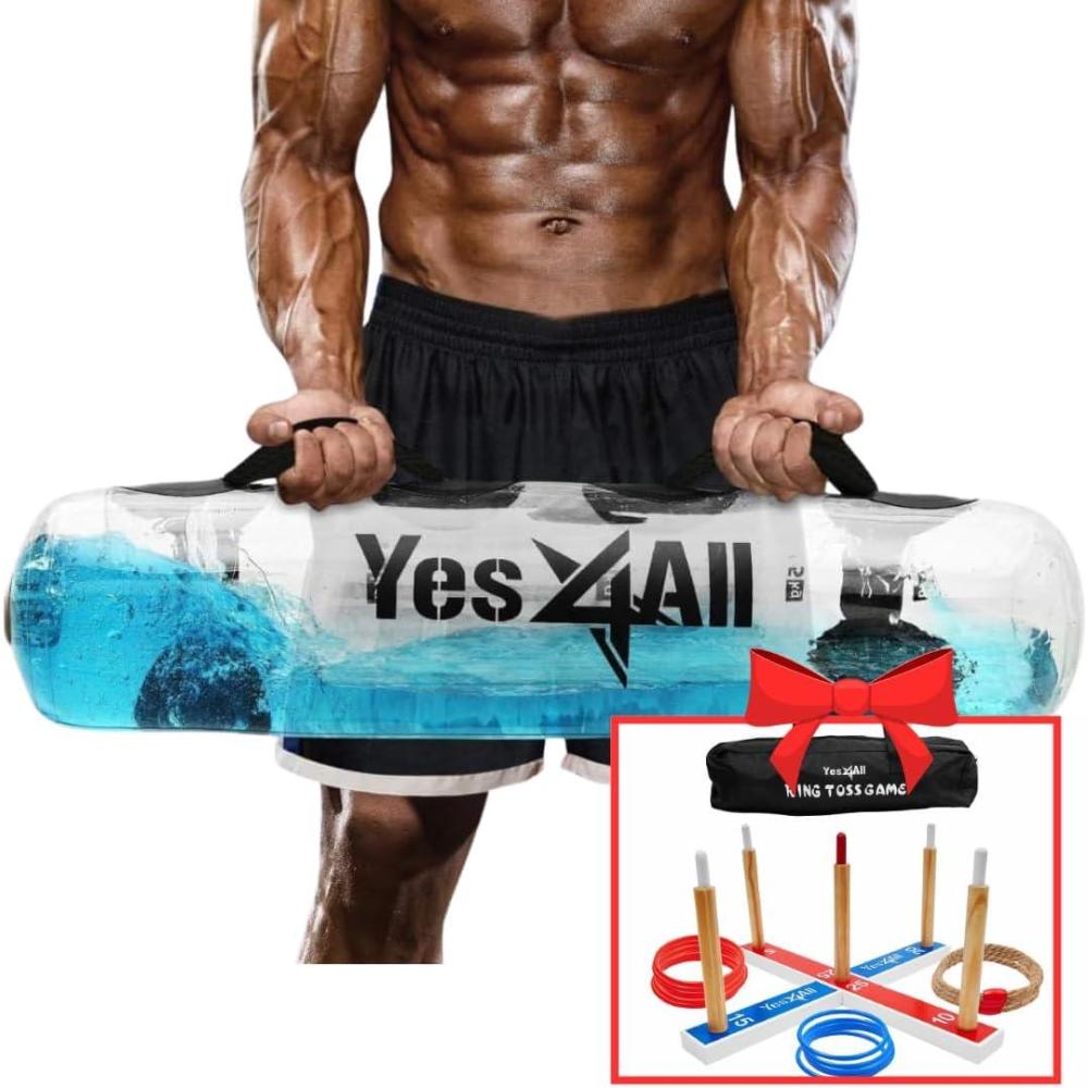 image:imageYes4All Combo Adjustable Weighted Aqua Bag  Ring Toss Yard Game