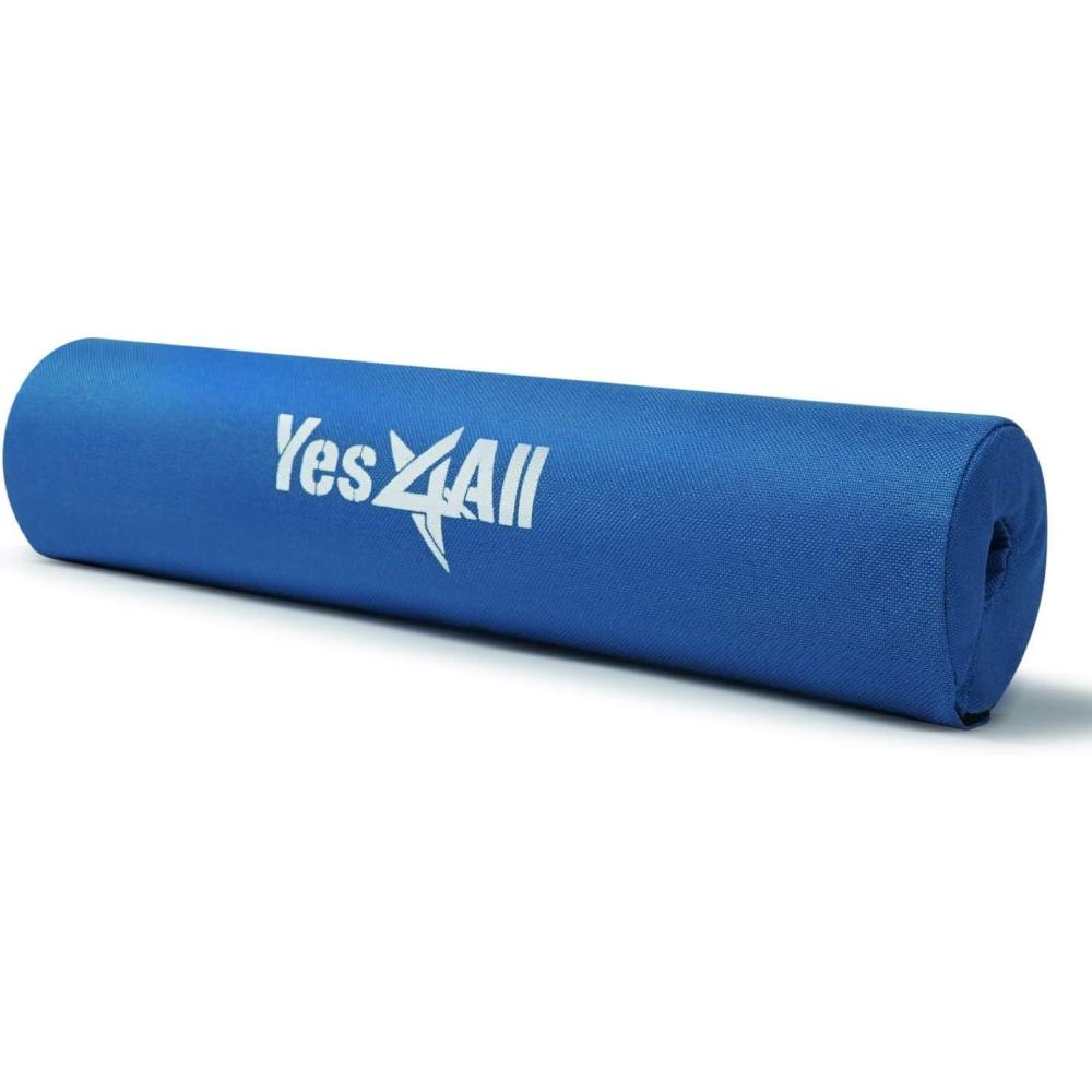 image:imageYes4All Ergonomic Foam Bar Pad Olympic Barbell Squat amp Neck Pad for Squats Hip Thrusts amp Weight Lifting BarBlue