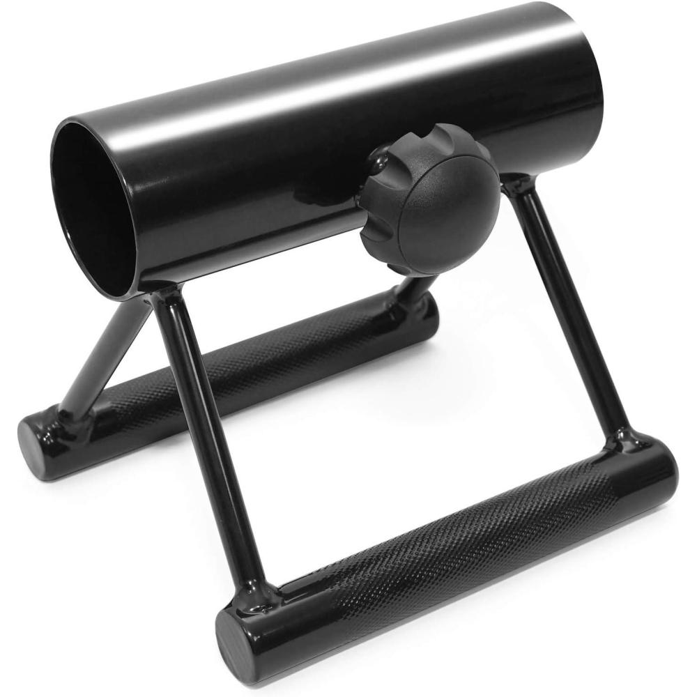 image:imageYes4All Exercise Machine Adjustable T Bar Row Attachment D Row HandleLandmine Handle Attachment with Textured Rubber HandlesF Knurl Handle for 2inch
