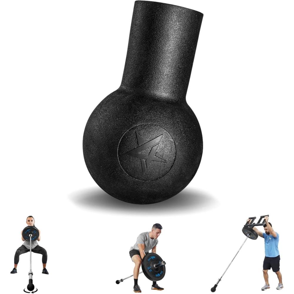 image:imageYes4All Exercise Machine Adjustable T Bar Row Attachment D Row HandleLandmine Handle Attachment with Textured Rubber HandlesH Barbell Bombs