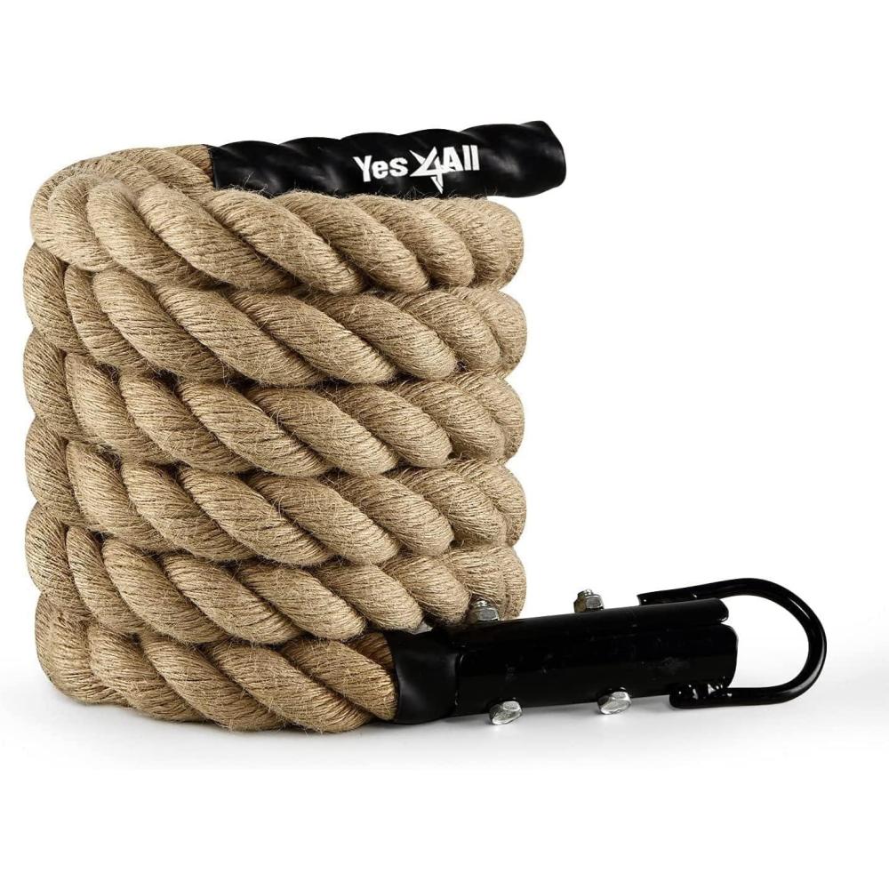 image:imageYes4All Gym Climbing Rope for Fitness amp Strength Training Climbing Exercises amp Home WorkoutsCClimbing Rope 20ft