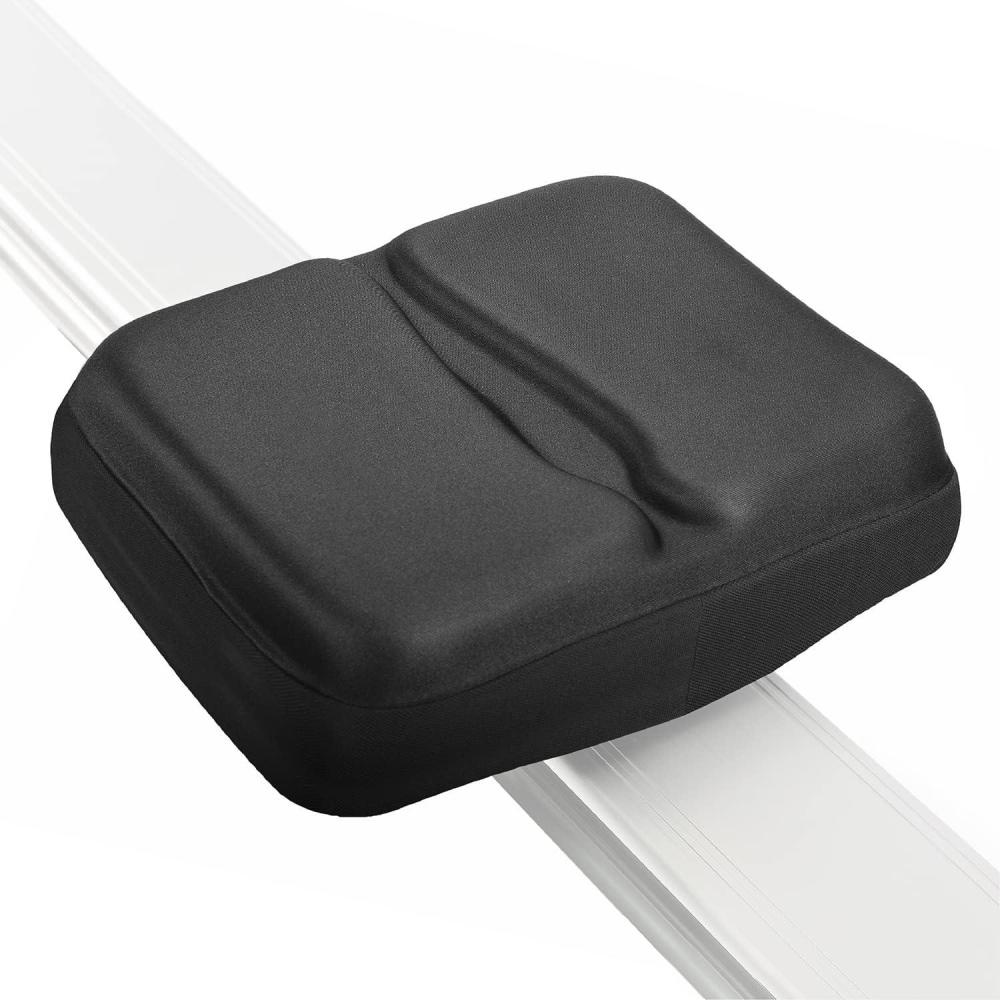 image:imageYes4All Rowing Machine Seat Cushion Good with NonSlip Silicon Cooling Gel Seat Cover Groove Design Custom Fit Comfort BlackA Standard