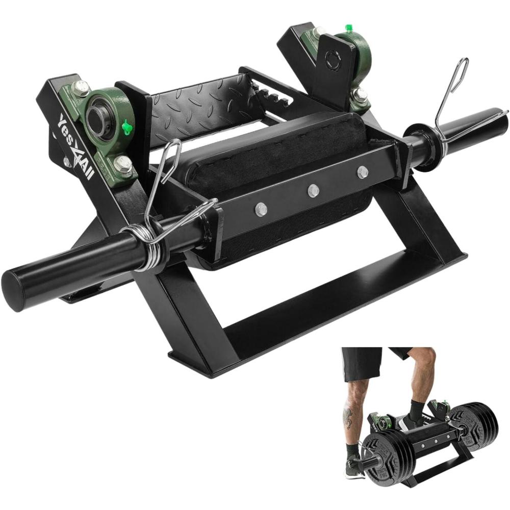 image:imageYes4All Tibialis Trainer Professional Calf Raise Machine Effective Tibia Dorsi Calf Machine Ideal for Weight Plate 2 InchesB Tibia Dorsi Calf Machine BASIC