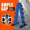 YES4ALL Dumbbell Rack Stand Only, 5 Tier A Frame Weight Rack for Dumbbells(Blue)