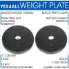 Yes4All 1 Inch Grip Cast Iron Weight Plates for Dumbbells – Standard Weight Plates – 20lb
