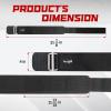 Yes4All 100% Leather Premium Weightlifting Belt/Genuine Leather/ 2in1 Dip Belt With Chain/Self-locking Belt, Robust Alloy Steel Buckle 10mm Thick For Heavy Lifting, Squats, Deadlifts, and More(F. Size S (27-31 inches))