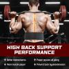 Yes4All 100% Leather Premium Weightlifting Belt/Genuine Leather/ 2in1 Dip Belt With Chain/Self-locking Belt, Robust Alloy Steel Buckle 10mm Thick For Heavy Lifting, Squats, Deadlifts, and More(F. Size S (27-31 inches))