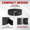 Yes4All 100% Leather Premium Weightlifting Belt/Genuine Leather/ 2in1 Dip Belt With Chain/Self-locking Belt, Robust Alloy Steel Buckle 10mm Thick For Heavy Lifting, Squats, Deadlifts, and More(F. Size S (27-31 inches))