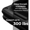Yes4All 16″x16″ Extra Adjustable Risers for Aerobic Exercise Workout Step Platform (Pair) – Not Included Aerobic Step Platform(A. Black – One Pair)