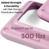 Yes4All 16″x16″ Extra Adjustable Risers for Aerobic Exercise Workout Step Platform (Pair) – Not Included Aerobic Step Platform(B. Pastel Pink – One Pair)
