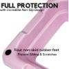 Yes4All 16″x16″ Extra Adjustable Risers for Aerobic Exercise Workout Step Platform (Pair) – Not Included Aerobic Step Platform(B. Pastel Pink – One Pair)