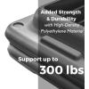 Yes4All 16″x16″ Extra Adjustable Risers for Aerobic Exercise Workout Step Platform (Pair) – Not Included Aerobic Step Platform(C. Grey – One Pair)