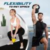 Yes4All 2-20kg Neoprene Coated Cast Iron Kettlebell, Kettle Bell Weight Sets for Home Gym Fitness & Weight Training – Multicolor Kettlebells(H. 20 kg)