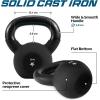 Yes4All 2-20kg Neoprene Coated Cast Iron Kettlebell, Kettle Bell Weight Sets for Home Gym Fitness & Weight Training – Multicolor Kettlebells(H. 20 kg)