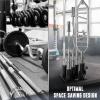 Yes4All 2-IN-1 220lbs Barbell Holder with T-Bar Row Platform 1-Inch Adapter, Barbell Stand Holder with Landmine Base for Rack