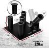 Yes4All 2-IN-1 220lbs Barbell Holder with T-Bar Row Platform 1-Inch Adapter, Barbell Stand Holder with Landmine Base for Rack